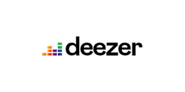 Stimme Podcast - jetzt auch auf Deezer, hier symbolisiert durch das Deezer-Logo